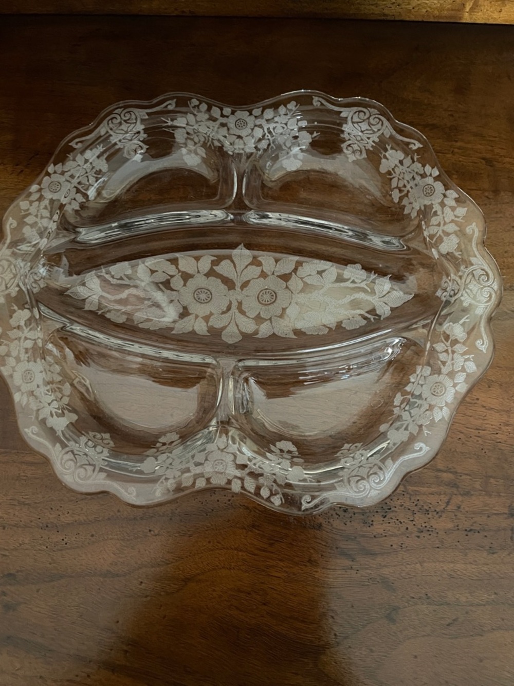 Serving platter O/S